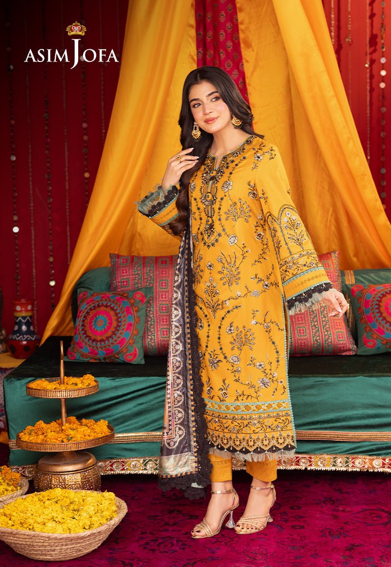 Asim Jofa | Asra Festive Essentials | AJRA - 07 - Pakistani Clothes - Hoorain Designer Wear