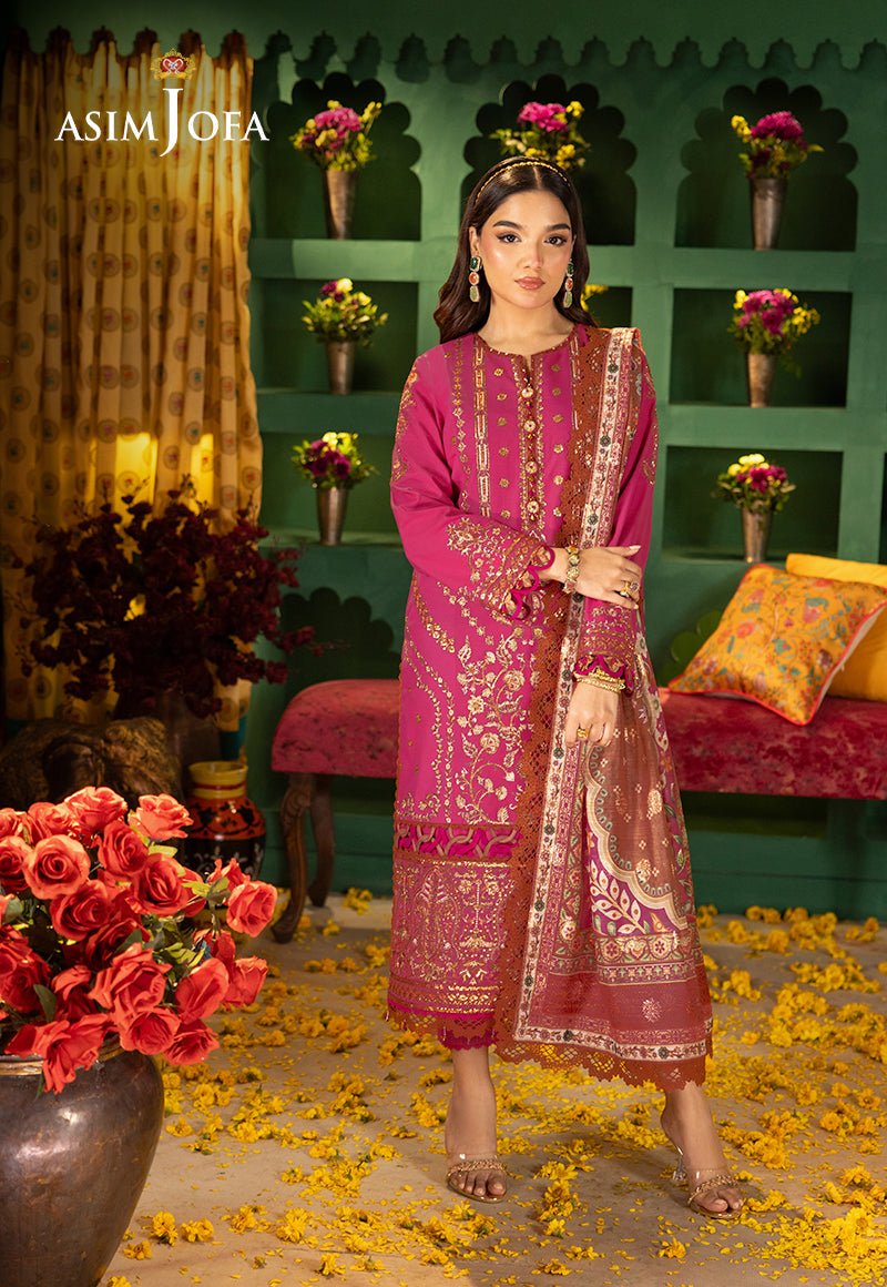 Asim Jofa | Asra Festive Essentials | AJRA - 11 - Pakistani Clothes - Hoorain Designer Wear