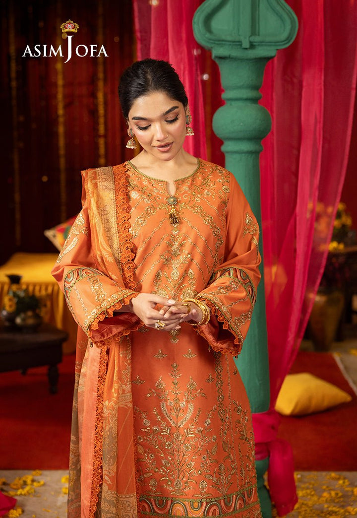 Asim Jofa | Asra Festive Essentials | AJRA - 14 - Pakistani Clothes - Hoorain Designer Wear