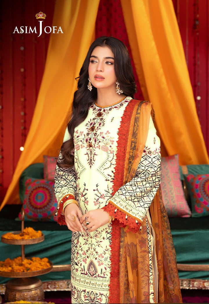 Asim Jofa | Asra Festive Essentials | AJRA - 15 - Pakistani Clothes - Hoorain Designer Wear