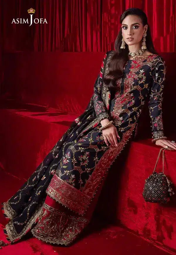 Asim Jofa | Bekhudi Luxury Chiffon 23 | AJBK - 02 - Pakistani Clothes - Hoorain Designer Wear