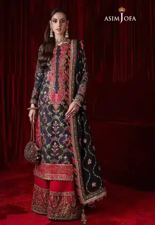 Asim Jofa | Bekhudi Luxury Chiffon 23 | AJBK - 02 - Pakistani Clothes - Hoorain Designer Wear