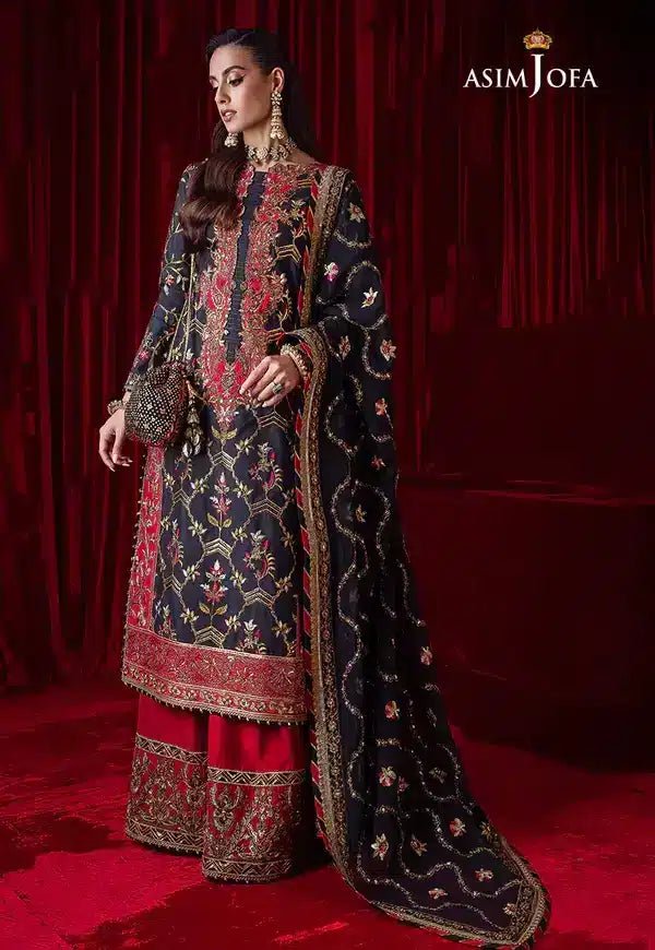 Asim Jofa | Bekhudi Luxury Chiffon 23 | AJBK - 02 - Pakistani Clothes - Hoorain Designer Wear