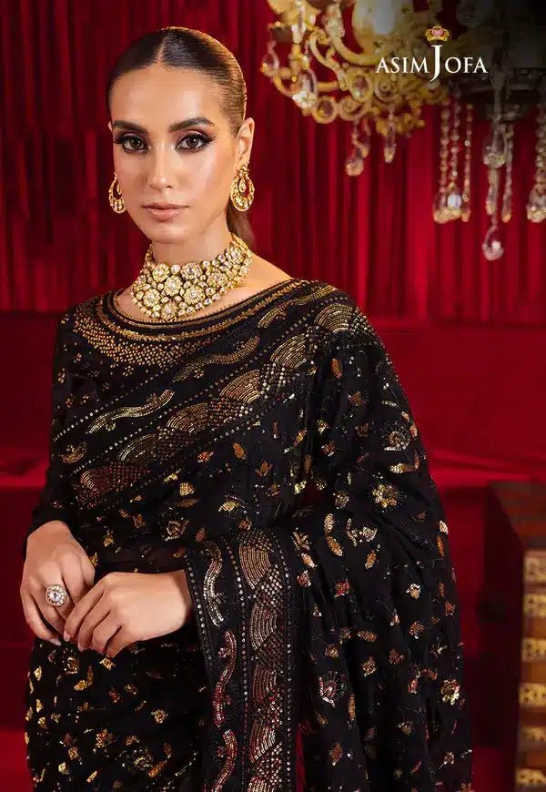 Asim Jofa | Bekhudi Luxury Chiffon 23 | AJBK - 03 - Pakistani Clothes - Hoorain Designer Wear