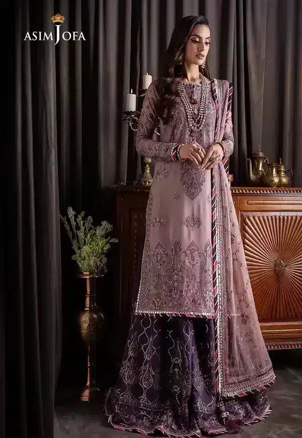 Asim Jofa | Bekhudi Luxury Chiffon 23 | AJBK - 04 - Pakistani Clothes - Hoorain Designer Wear