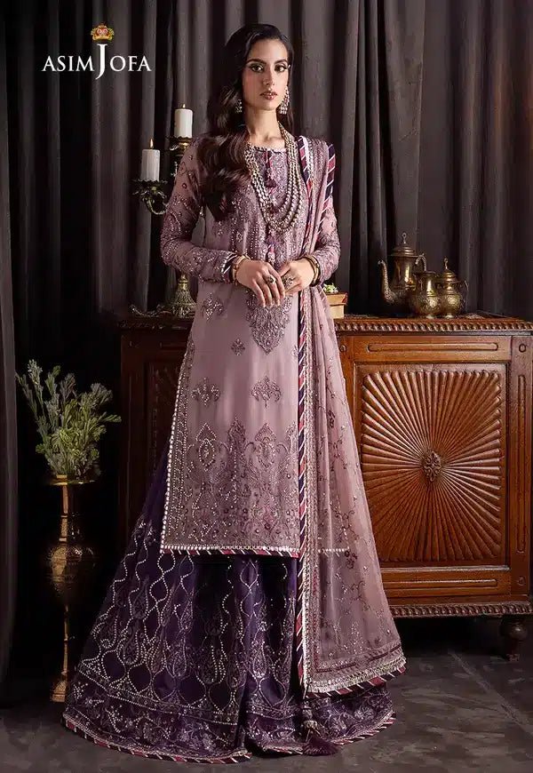 Asim Jofa | Bekhudi Luxury Chiffon 23 | AJBK - 04 - Pakistani Clothes - Hoorain Designer Wear