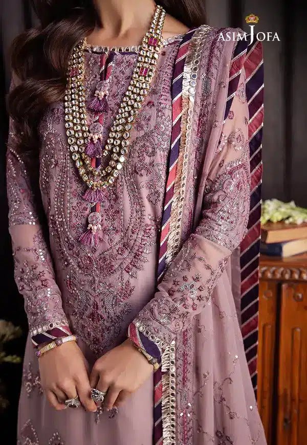 Asim Jofa | Bekhudi Luxury Chiffon 23 | AJBK - 04 - Pakistani Clothes - Hoorain Designer Wear