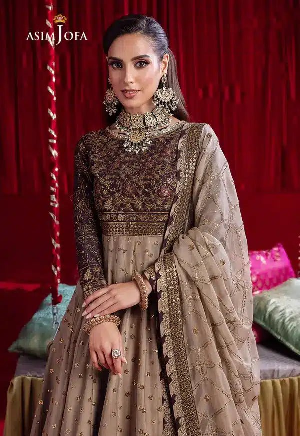 Asim Jofa | Bekhudi Luxury Chiffon 23 | AJBK - 05 - Pakistani Clothes - Hoorain Designer Wear