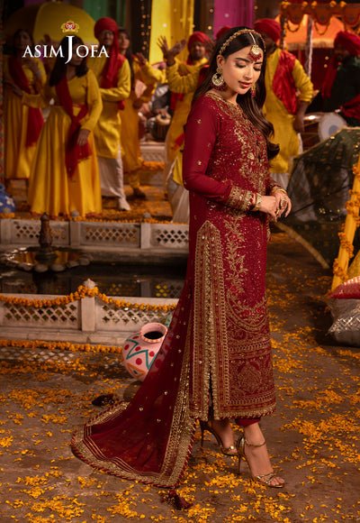 Asim Jofa | Chamak Damak Festive 24 | AJCD - 04 - Pakistani Clothes - Hoorain Designer Wear