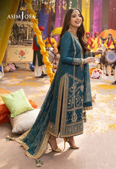 Asim Jofa | Chamak Damak Festive 24 | AJCD - 07 - Pakistani Clothes - Hoorain Designer Wear