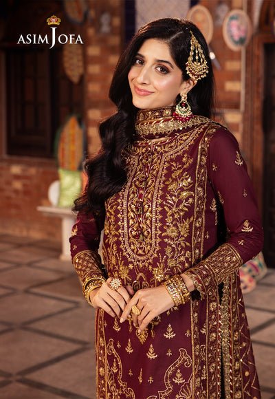 Asim Jofa | Chamak Damak Festive 24 | AJCD - 09 - Pakistani Clothes - Hoorain Designer Wear