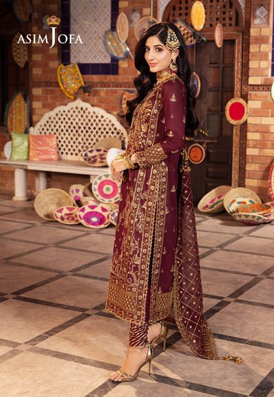 Asim Jofa | Chamak Damak Festive 24 | AJCD - 09 - Pakistani Clothes - Hoorain Designer Wear