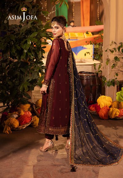 Asim Jofa | Chamak Damak Festive 24 | AJCD - 20 - Pakistani Clothes - Hoorain Designer Wear