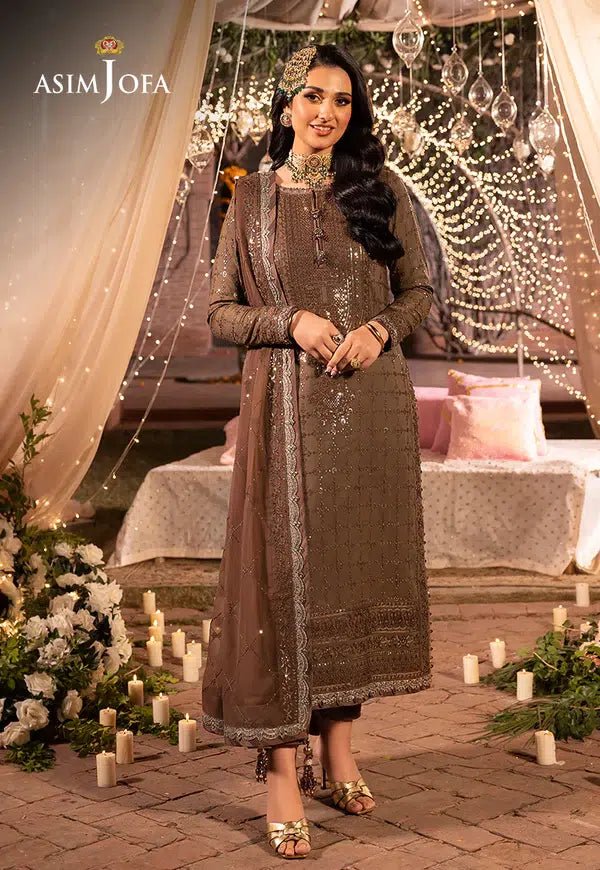 Asim Jofa | Dastaan Collection 24 | AJDA - 05 - Pakistani Clothes - Hoorain Designer Wear