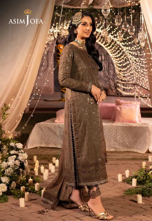 Asim Jofa | Dastaan Collection 24 | AJDA - 05 - Pakistani Clothes - Hoorain Designer Wear