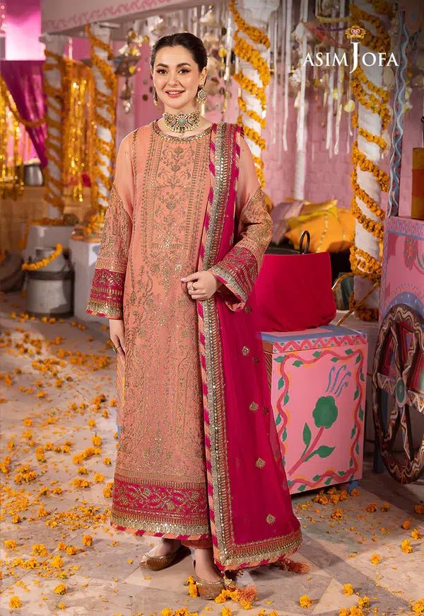 Asim Jofa | Dastaan Collection 24 | AJDA - 30 - Pakistani Clothes - Hoorain Designer Wear