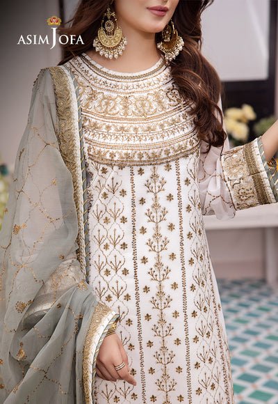 Asim Jofa | Dhanak Rang Collection | AJCF - 17 - Pakistani Clothes - Hoorain Designer Wear