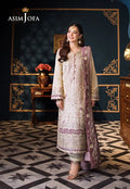 Asim Jofa | Fasana e Ishq Eid Luxury Lawn | AJFI - 15 - Pakistani Clothes - Hoorain Designer Wear