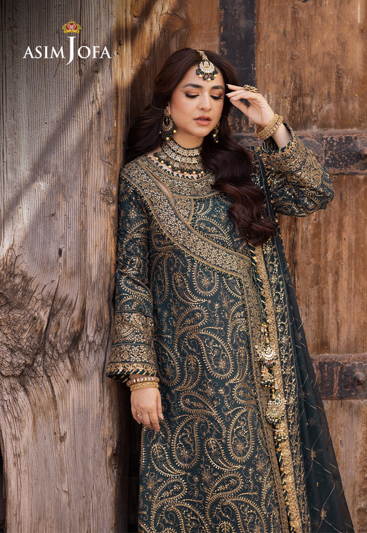 Asim Jofa | Chikankari Eid’24 | AJCE-03 - Hoorain Designer Wear - Pakistani Designer Clothes for women, in United Kingdom, United states, CA and Australia