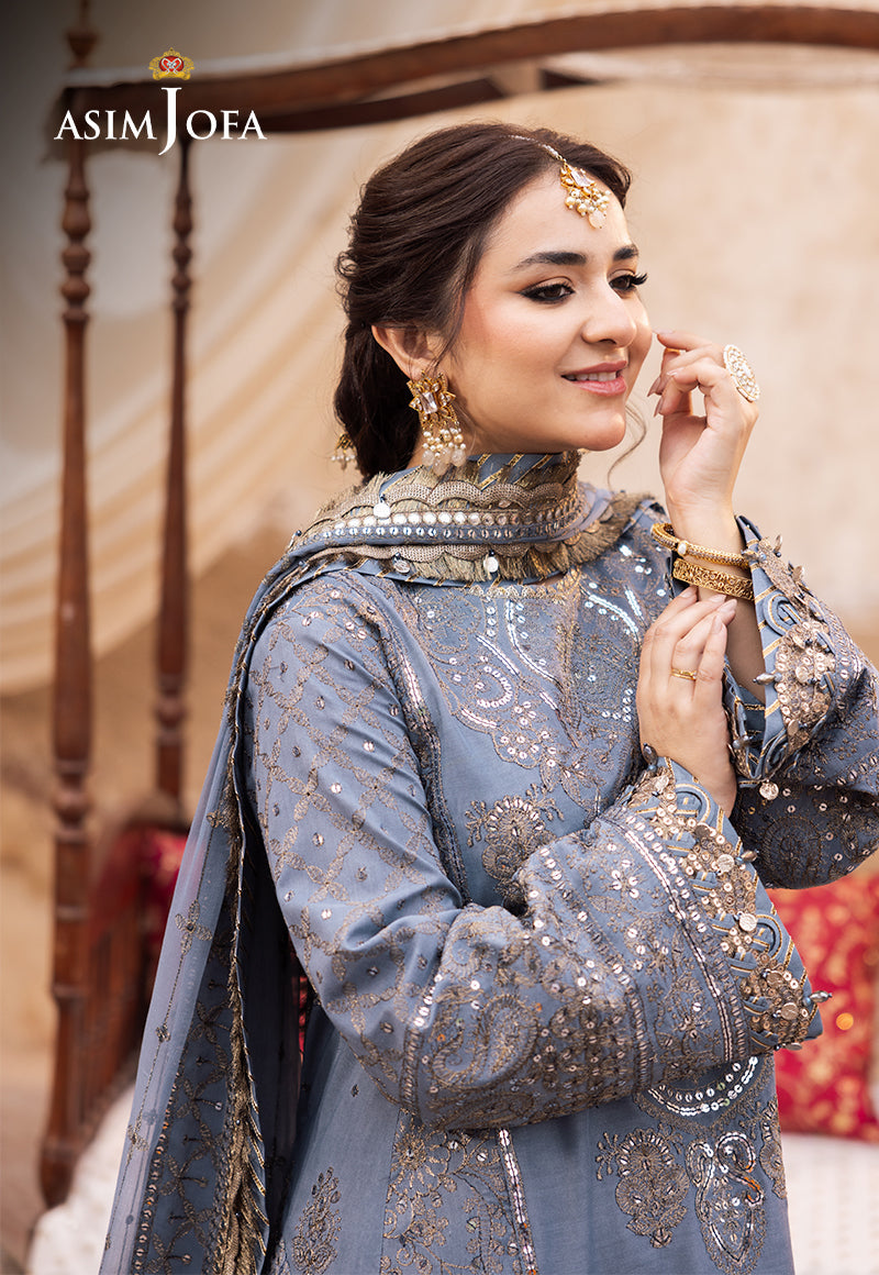 Asim Jofa | Chikankari Eid’24 | AJCE-12 - Pakistani Clothes for women, in United Kingdom and United States