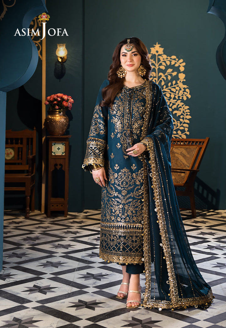 Asim Jofa | Fasana e Ishq Eid Luxury Lawn | AJFI-30 - Pakistani Clothes for women, in United Kingdom and United States