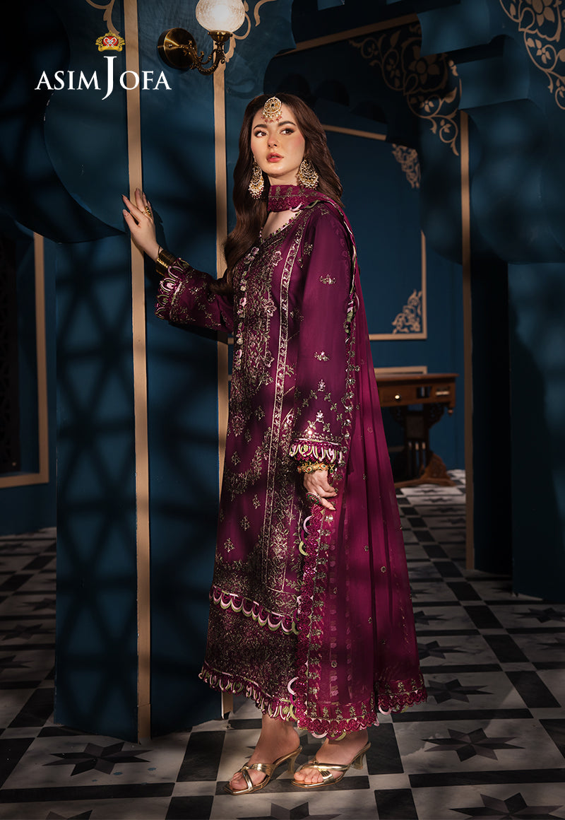 Asim Jofa | Fasana e Ishq Eid Luxury Lawn | AJFI-11 - Pakistani Clothes for women, in United Kingdom and United States