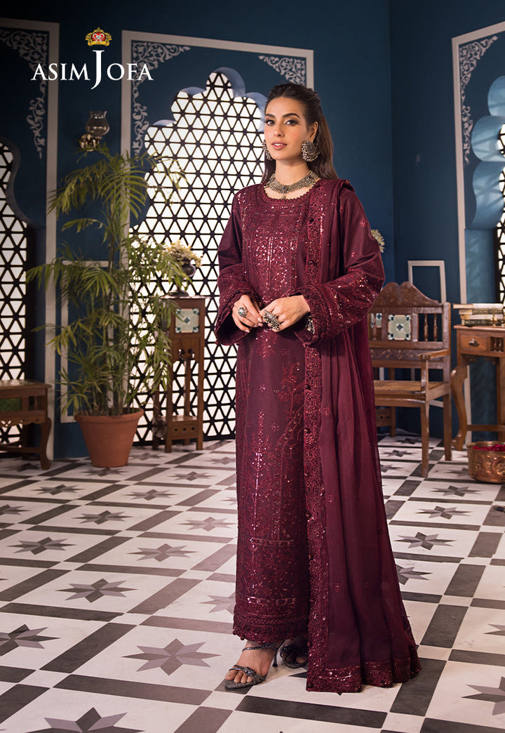 Asim Jofa | Fasana e Ishq Eid Luxury Lawn | AJFI-09 - Pakistani Clothes for women, in United Kingdom and United States