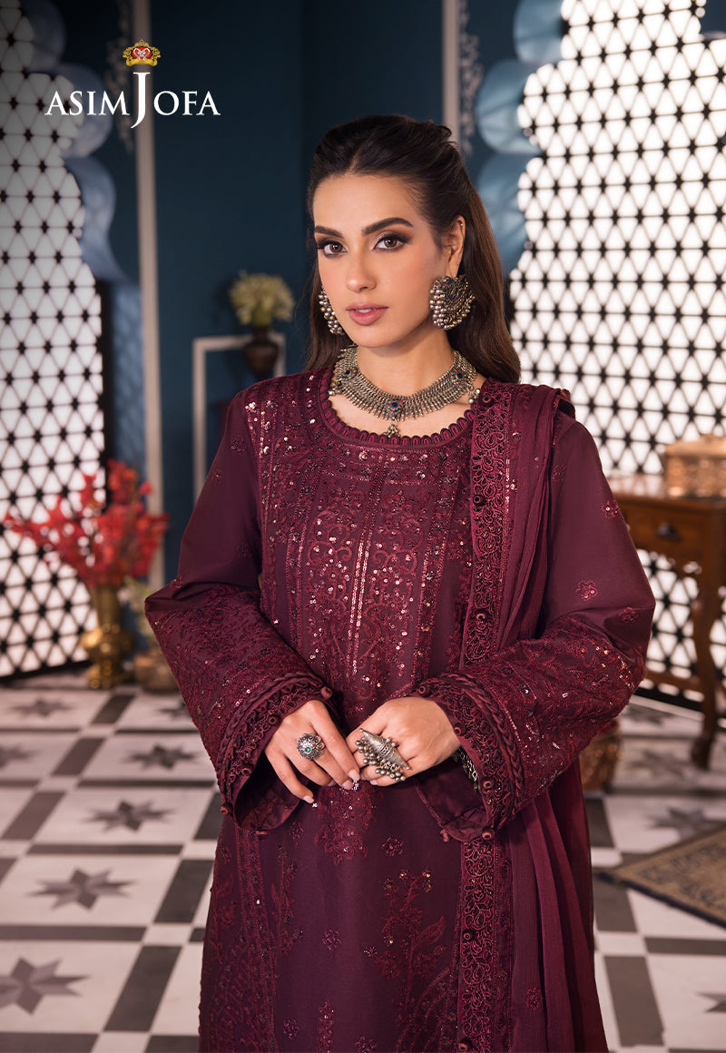 Asim Jofa | Fasana e Ishq Eid Luxury Lawn | AJFI-09 - Pakistani Clothes for women, in United Kingdom and United States