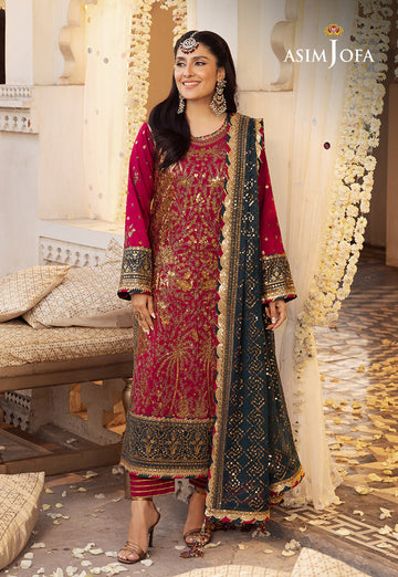 Asim Jofa | Shehnai Festive Collection | AJSH-19 - Pakistani Clothes for women, in United Kingdom and United States