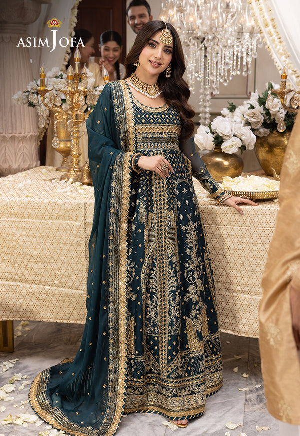 Asim Jofa | Shehnai Festive Collection | AJSH-18 - Pakistani Clothes for women, in United Kingdom and United States