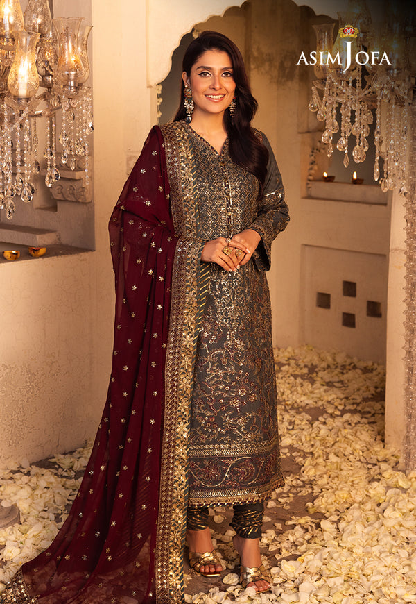 Asim Jofa | Shehnai Festive Collection | AJSH-07 - Pakistani Clothes for women, in United Kingdom and United States