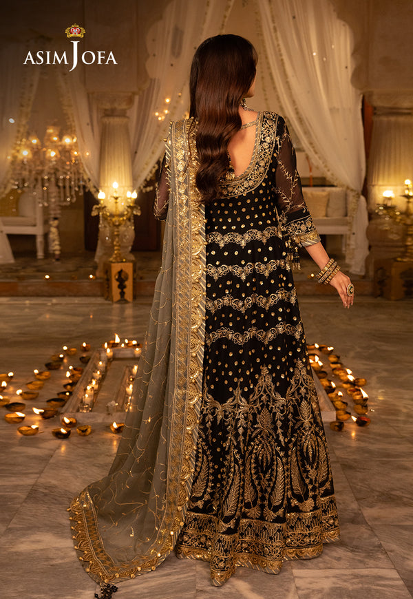 Asim Jofa | Shehnai Festive Collection | AJSH-08 - Hoorain Designer Wear - Pakistani Ladies Branded Stitched Clothes in United Kingdom, United states, CA and Australia