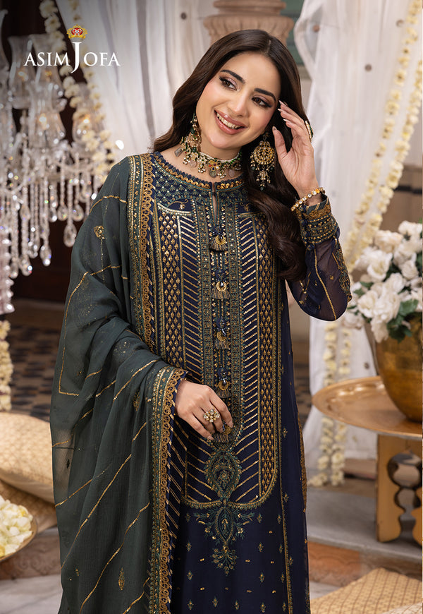 Asim Jofa | Shehnai Festive Collection | AJSH-12 - Pakistani Clothes for women, in United Kingdom and United States