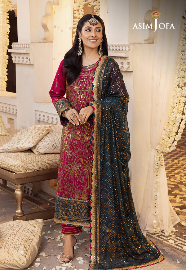 Asim Jofa | Shehnai Festive Collection | AJSH-19 - Pakistani Clothes for women, in United Kingdom and United States