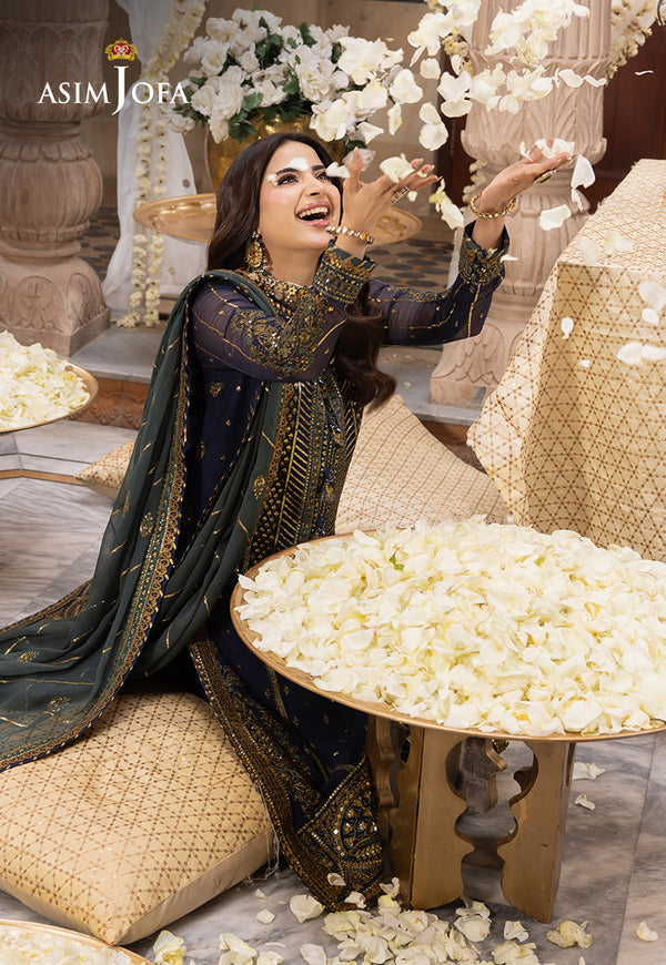 Asim Jofa | Shehnai Festive Collection | AJSH-12 - Pakistani Clothes for women, in United Kingdom and United States