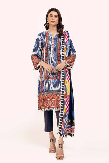 Gul Ahmed | Winter Collection 24 | Karandi Suit AY-42004