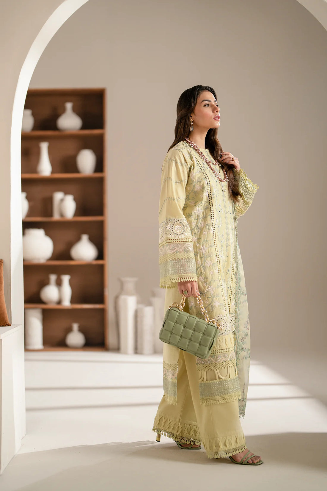 Azzal | Aghaaz Luxury Lawn | Jehaan - Pakistani Clothes for women, in United Kingdom and United States