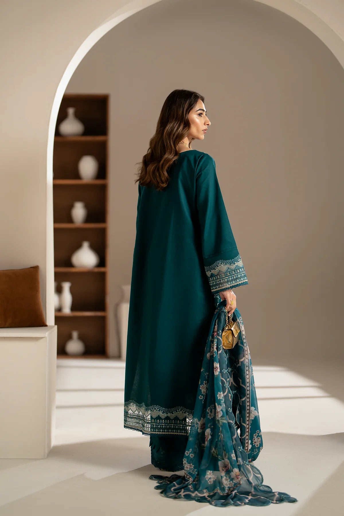 Azzal | Aghaaz Luxury Lawn | Mehr - Pakistani Clothes for women, in United Kingdom and United States