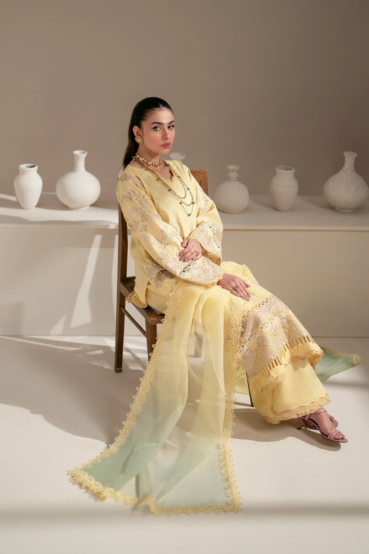 Azzal | Aghaaz Luxury Lawn | Sehar - Pakistani Clothes for women, in United Kingdom and United States