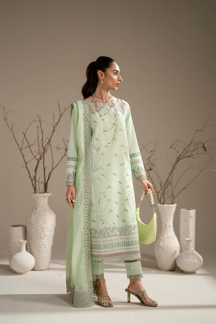 Azzal | Aghaaz Luxury Lawn | Mehak - Hoorain Designer Wear - Pakistani Ladies Branded Stitched Clothes in United Kingdom, United states, CA and Australia