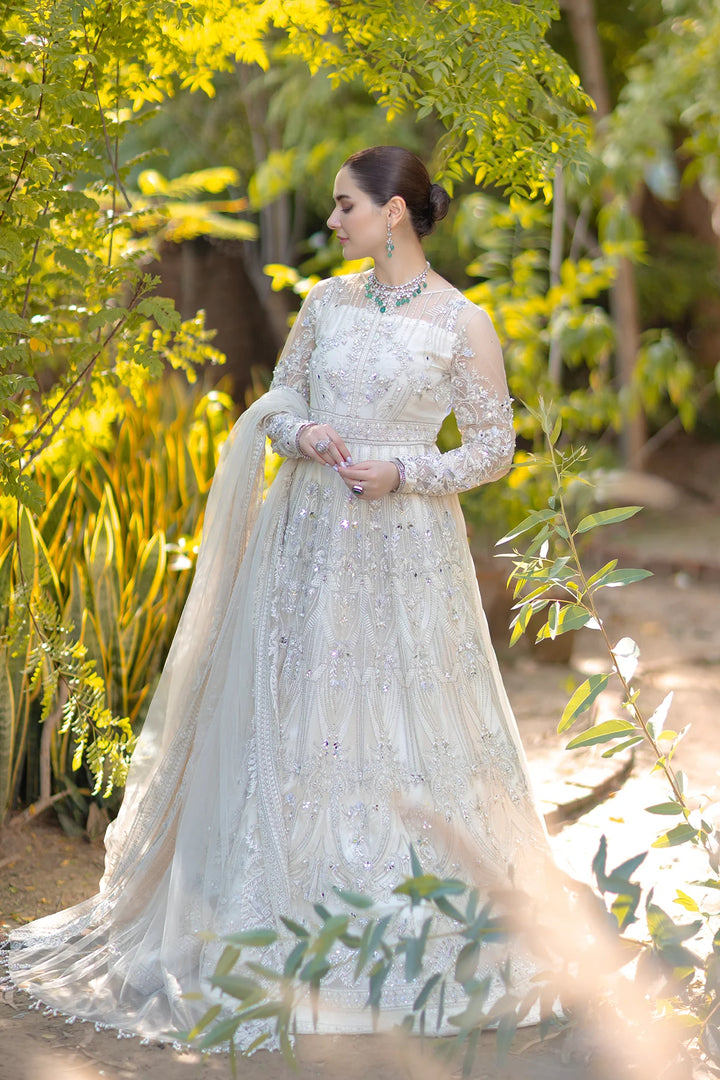Azzal | Noor Wedding Formals | Safed - Hoorain Designer Wear - Pakistani Ladies Branded Stitched Clothes in United Kingdom, United states, CA and Australia