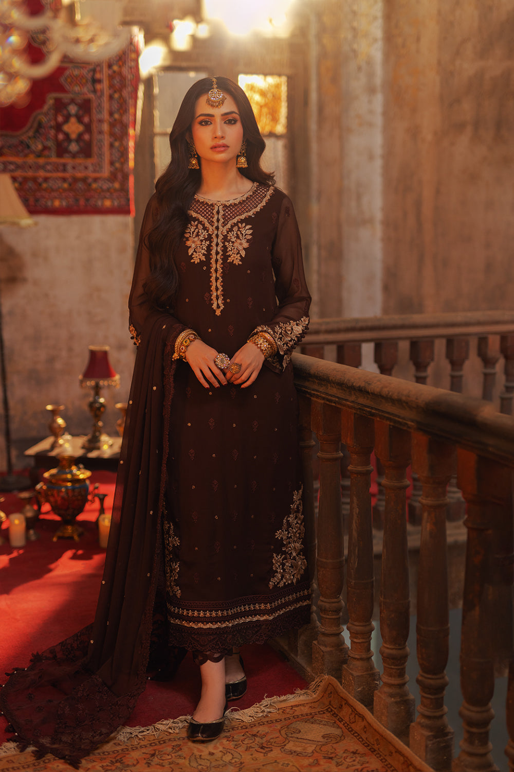 Azure | Ensembles Embroidered Formals | Amber Aura - Pakistani Clothes for women, in United Kingdom and United States