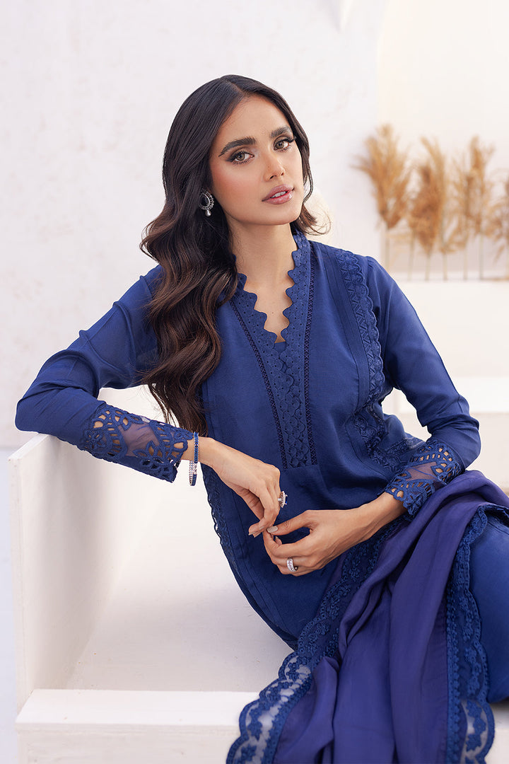 Azure | Ensembles Embroidered Formals | Imperial Iris - Hoorain Designer Wear - Pakistani Ladies Branded Stitched Clothes in United Kingdom, United states, CA and Australia