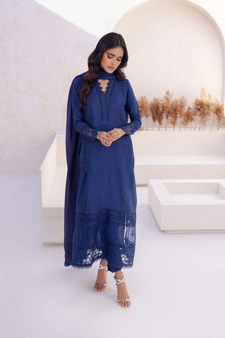 Azure | Ensembles Embroidered Formals | Imperial Iris - Hoorain Designer Wear - Pakistani Ladies Branded Stitched Clothes in United Kingdom, United states, CA and Australia