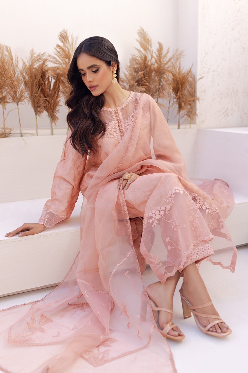 Azure | Ensembles Embroidered Formals | Melon Mirage - Pakistani Clothes for women, in United Kingdom and United States