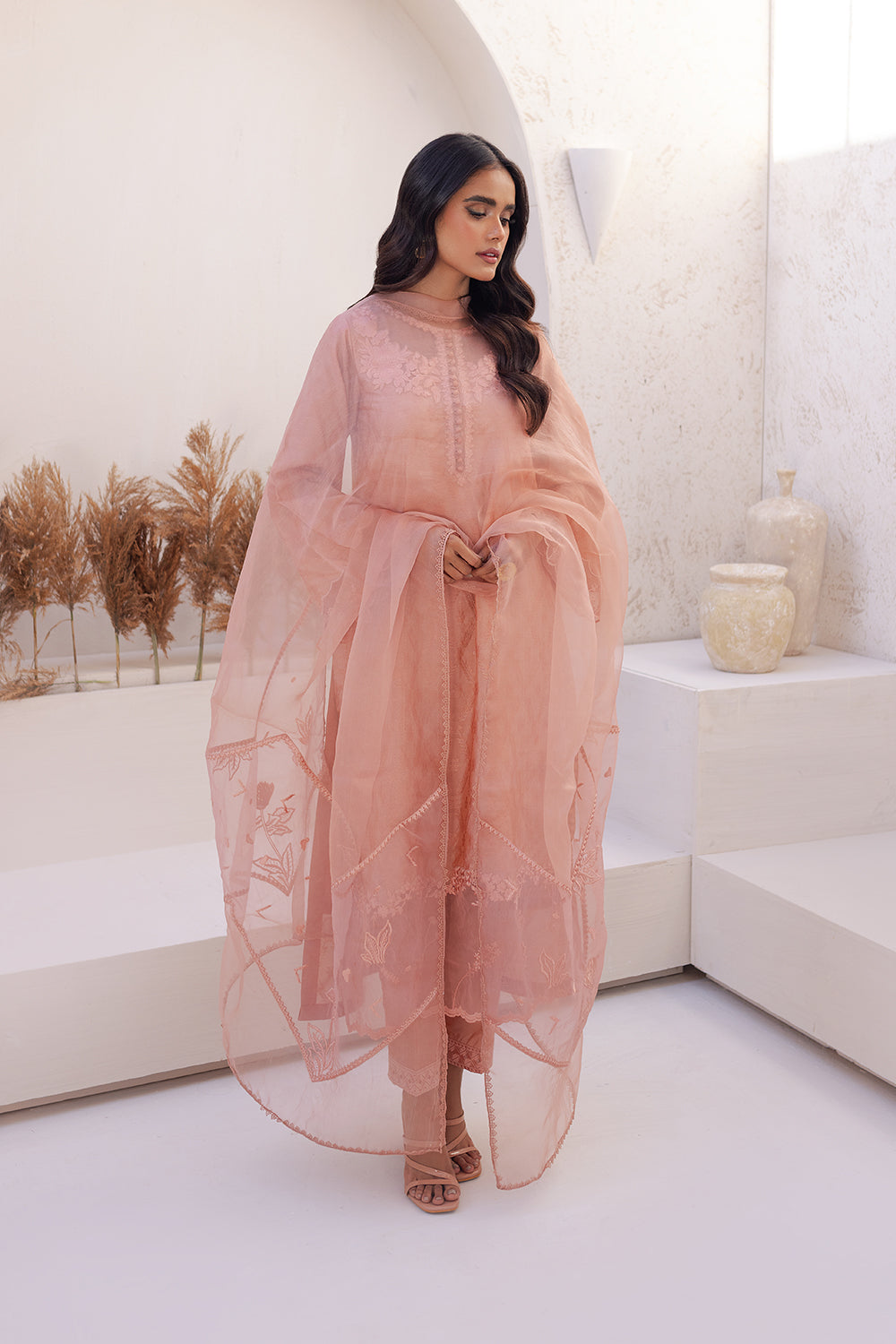 Azure | Ensembles Embroidered Formals | Melon Mirage - Pakistani Clothes for women, in United Kingdom and United States