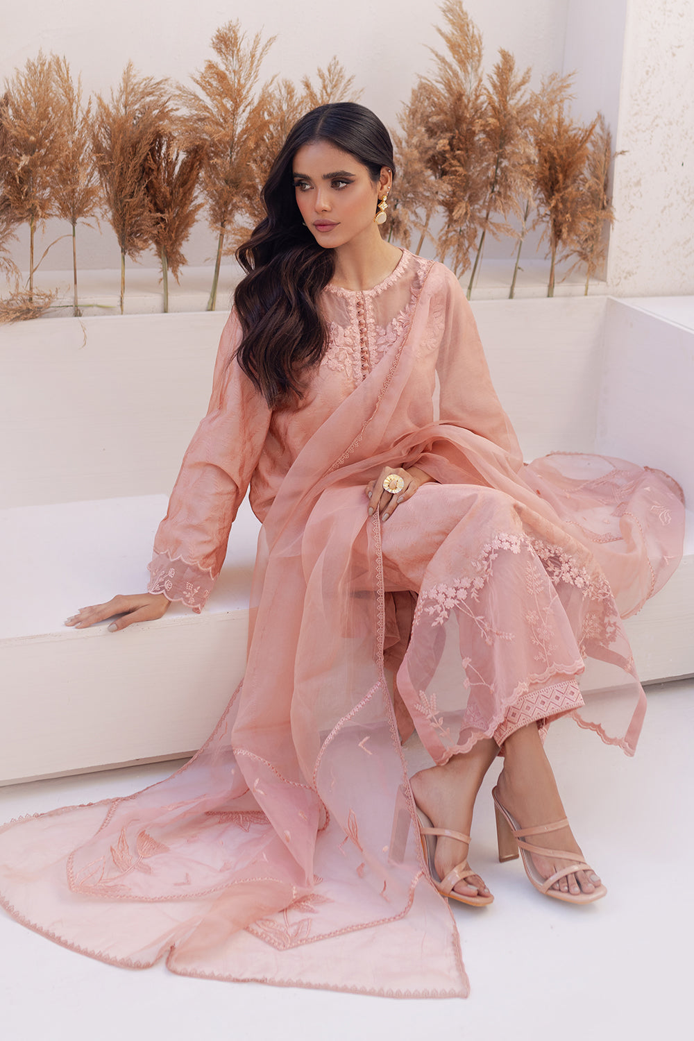 Azure | Ensembles Embroidered Formals | Melon Mirage - Pakistani Clothes for women, in United Kingdom and United States