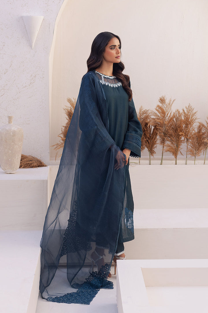 Azure | Ensembles Embroidered Formals | Midnight Storm - Hoorain Designer Wear - Pakistani Ladies Branded Stitched Clothes in United Kingdom, United states, CA and Australia