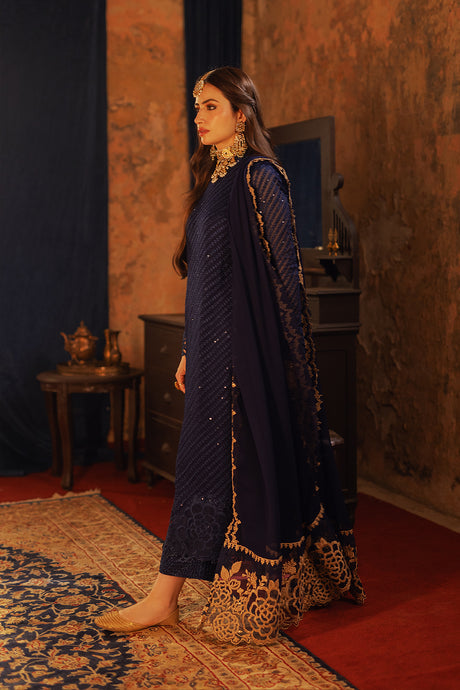 Azure | Ensembles Embroidered Formals | Aqua Serene - Hoorain Designer Wear - Pakistani Designer Clothes for women, in United Kingdom, United states, CA and Australia