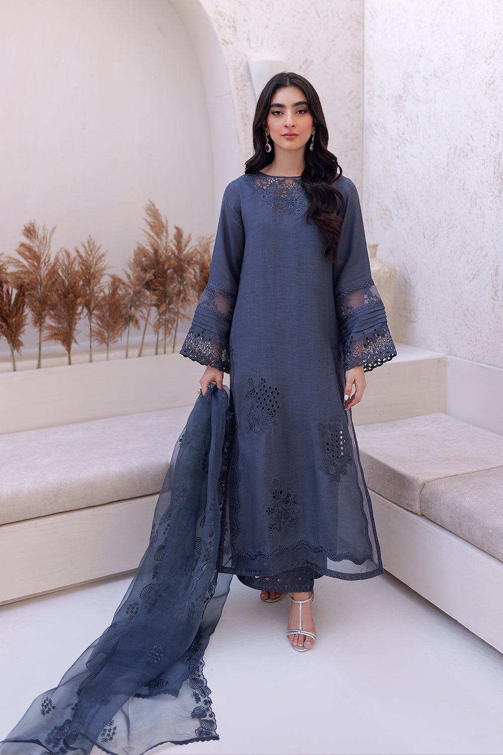 Azure | Ensembles Embroidered Formals | Misty Dream - Pakistani Clothes for women, in United Kingdom and United States